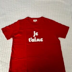 *SOLD* Sezane Je T’aime Shirt